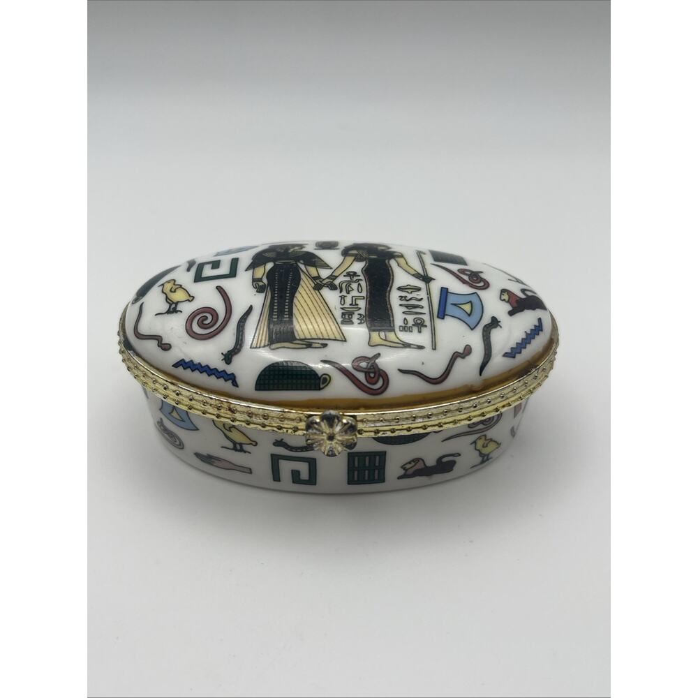 Unique Ceramic Jewelry/trinket Box
